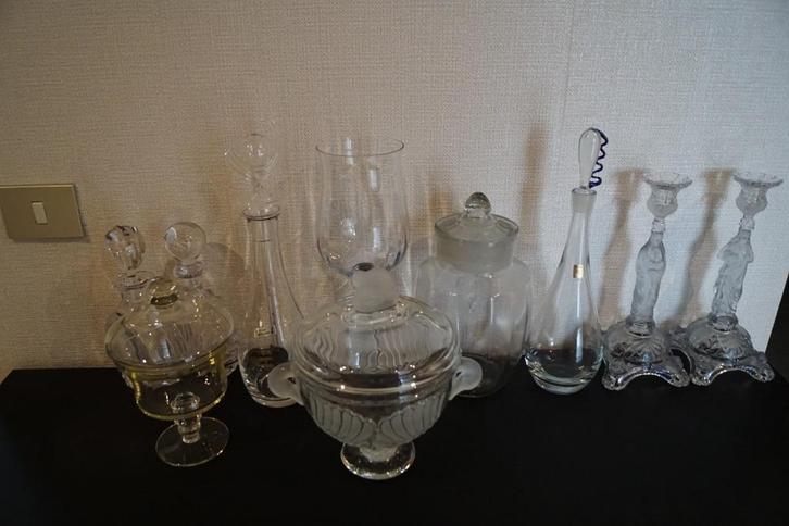 glaswerk, Huis en Inrichting, Woonaccessoires | Vazen, Ophalen of Verzenden