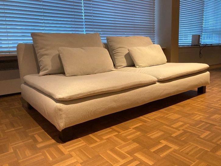 IKEA SÖDERHAMN 3-zitselement, Blekinge wit, Huis en Inrichting, Zetels | Zetels, Gebruikt, Rechte bank, Driepersoons, 150 tot 200 cm