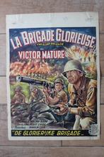 filmaffiche The Glory Brigade 1953 Victor Mature filmposter, Rechthoekig Liggend, Ophalen of Verzenden, Zo goed als nieuw, A1 t/m A3
