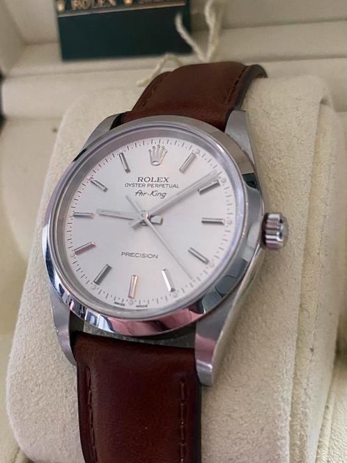 Rolex Airking 34mm avec boîte et papiers, Bijoux, Sacs & Beauté, Montres | Hommes, Rolex, Enlèvement ou Envoi