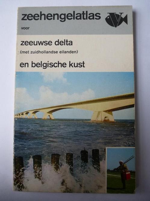 Atlas de pêche en mer pour Zeeland Delta 1ère édition, Livres, Livres de sport, Utilisé, Sport nautique et Pêche, Enlèvement ou Envoi