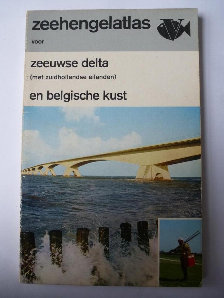 Zeehengelatlas voor Zeeuwse Delta 1e druk, Boeken, Sportboeken, Gelezen, Watersport en Hengelsport, Ophalen of Verzenden