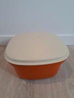 Tupperware sla kom oranje beige, Enlèvement, Utilisé, Orange