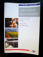 Belgische spoorwegen - NMBS - Papieren indicator 1997 - 1998, Ophalen of Verzenden, Gebruikt, Trein, Boek of Tijdschrift