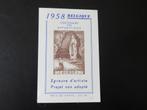 Plan de Lourdes de 1958, Collections, Religion, Comme neuf, Autres religions, Enlèvement ou Envoi