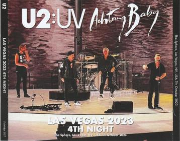 2 cd's + dvd's - U2 - Las Vegas 2023 4e avond 