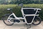 Bakfiets wit, Fietsen en Brommers, Ophalen, Zo goed als nieuw