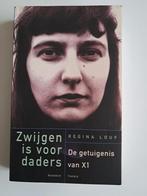 R. Louf - Zwijgen is voor daders, Boeken, Ophalen, Zo goed als nieuw, R. Louf