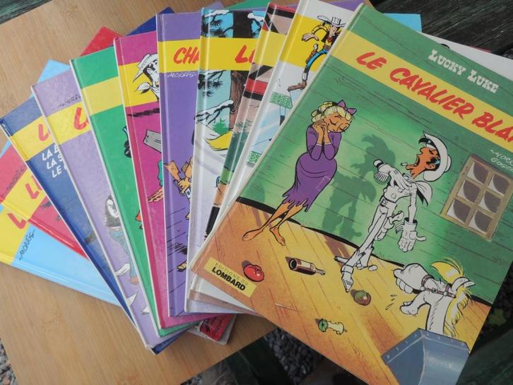 11 BD LUCKY LEO TUBE FOTO'S/BESCHRIJVING LOT/STUK, Boeken, Stripverhalen, Zo goed als nieuw, Complete serie of reeks, Ophalen of Verzenden