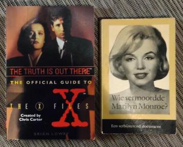 Filmboeken Wie vermoordde Marilyn Monroe & The X-Files Guide