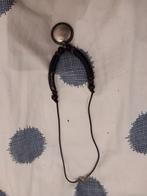 Pendentif argentee gris, Handtassen en Accessoires, Kettingen, Ophalen of Verzenden, Zo goed als nieuw, Grijs