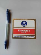 Étiquette de bière Dinant Pils, Collections, Enlèvement ou Envoi, Utilisé, Autres types