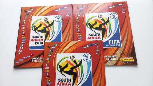 3 albums Panini South Africa 2010 - FIFA World Cup, Hobby en Vrije tijd, Stickers en Plaatjes, Zo goed als nieuw, Stickers en Plaatjes