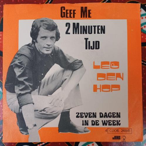 Leo den Hop, Geef me 2 minuten tijd, PIRATENHIT, Cd's en Dvd's, Vinyl | Nederlandstalig, Zo goed als nieuw, Levenslied of Smartlap