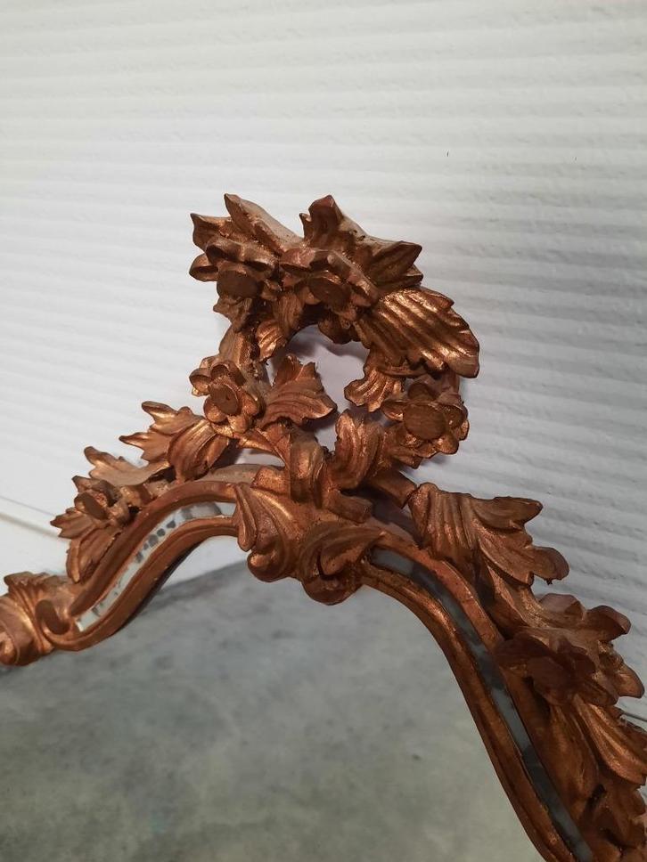 Mid-Century Rococo Mirror, 1950s, Antiek en Kunst, Antiek | Spiegels, 100 tot 150 cm, Minder dan 100 cm, Overige vormen, Ophalen