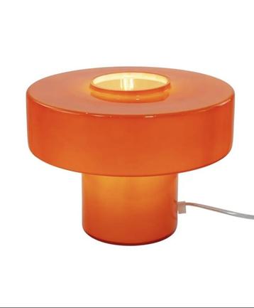 Retro Tafellamp Oranje – Jaren 70 Stijl | Uniek Interieuracc beschikbaar voor biedingen