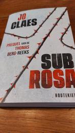 Jo Claes Sub Rosa, Enlèvement ou Envoi, Comme neuf, Jo Claes