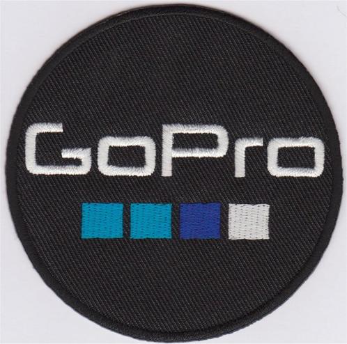 GoPro stoffen opstrijk patch embleem, Collections, Collections Autre, Neuf, Envoi