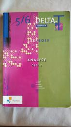 Delta-T 5/6 Leerboek Analyse Deel 2, Ophalen of Verzenden, Zo goed als nieuw