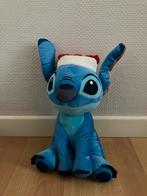 Stitch Kerstmis Knuffel met Geluid 26 cm (Disney), Ophalen of Verzenden, Zo goed als nieuw