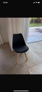 Lot van 10 stoelen nieuw comfortabel met kussentje, Huis en Inrichting, Stoelen, Zwart, Nieuw, Modern, Vijf, Zes of meer stoelen