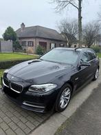 BMW 520d euro 6 (gekeurd voor verkoop), Auto's, Automaat, Achterwielaandrijving, Zwart, Leder