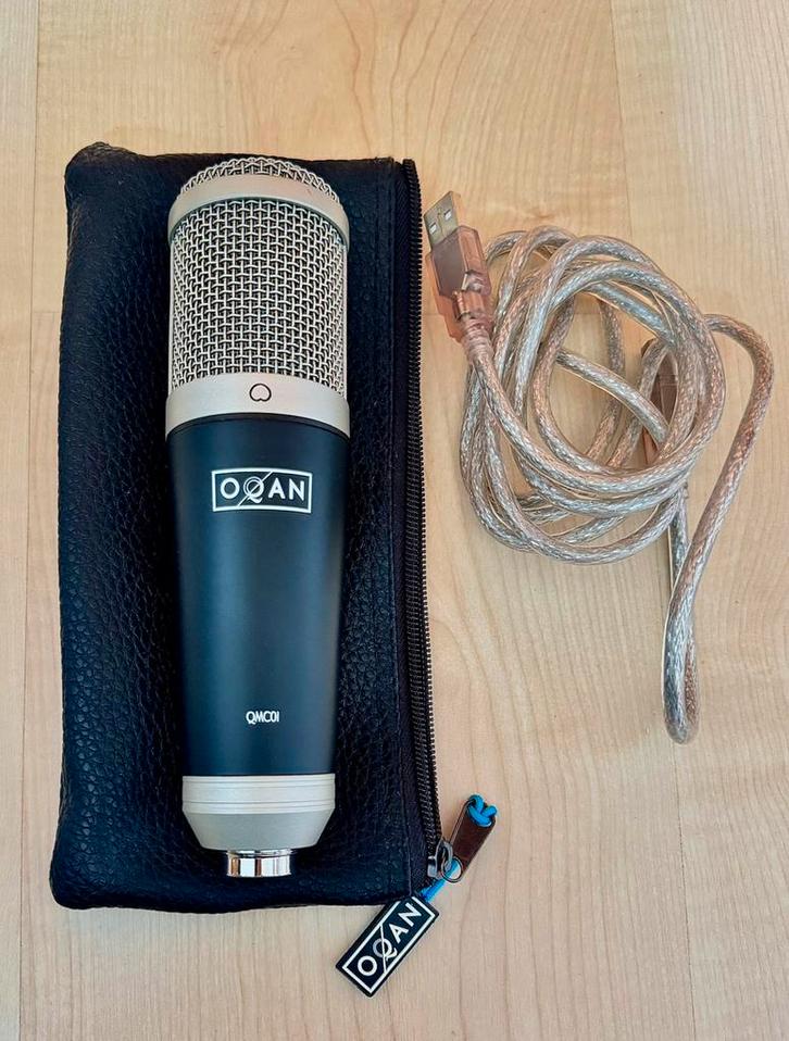 Microphone Oqan QMCO1-USB (sans boite), Musique & Instruments, Microphones, Comme neuf, Micro studio, Enlèvement