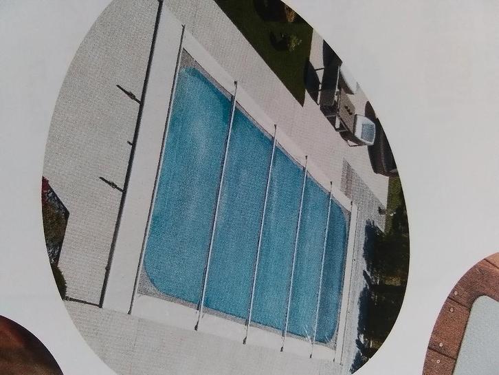 Afdekzeil, Tuin en Terras, Zwembad-toebehoren, Zo goed als nieuw, Afdekzeil, Ophalen