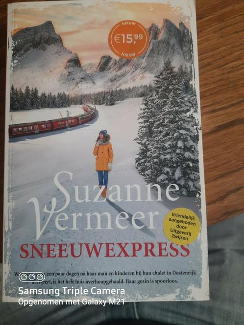 Suzanne Vermeer - Sneeuwexpress, Boeken, Thrillers, Zo goed als nieuw, Ophalen of Verzenden