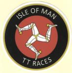 Isle of MAN TT Races sticker #4
