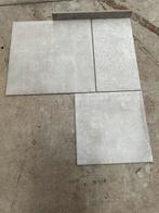 Set grijze Opus tegels 3 formaten + plinten, Doe-het-zelf en Bouw, Tegels, Ophalen, Zo goed als nieuw