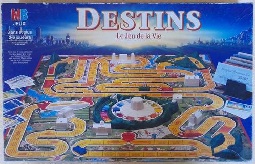 LEVENSWEG [Franse versie], Hobby en Vrije tijd, Gezelschapsspellen | Bordspellen, Zo goed als nieuw, Een of twee spelers, Drie of vier spelers
