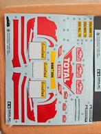 Decals Tamiya Peugeot 206, Hobby en Vrije tijd, Modelbouw | Auto's en Voertuigen, Ophalen of Verzenden, Zo goed als nieuw, Tamiya