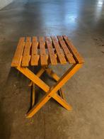 tuin- en barstoel en kinderkrukje, Enlèvement, Utilisé, Autres couleurs, Bois