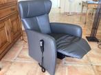 Luxe sta-op elektrische relax/liftfunctie Smal(NIEUWSTAAT, Huis en Inrichting, Fauteuils, Ophalen, Zo goed als nieuw, Leer, Hukla Revilax Medilax Jori durlet stressless