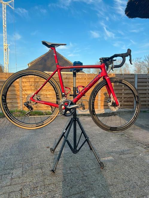 Schitterende Colnago V2R, DI2 Ultegra 11S, Schijfremmen, Fietsen en Brommers, Fietsen | Racefietsen, Zo goed als nieuw, Carbon