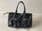 Zwarte handtas Longchamp Kate Moss, Handtassen en Accessoires, Tassen | Damestassen, Ophalen of Verzenden, Gebruikt, Zwart, Handtas