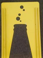 Schweppes : designrijk reclamebord, Verzamelen, Biermerken, Ophalen of Verzenden, Gebruikt, Duvel