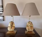 set van 2 vintage Farao tafellampen, Huis en Inrichting, Ophalen
