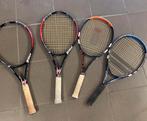 4 raquettes de tennis, Sports & Fitness, Tennis, Utilisé, Enlèvement ou Envoi