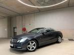 MERCEDES-BENZ E220/CABRIO/XENON/LEER/ZETELVERWARMING, Auto's, Achterwielaandrijving, Zwart, Cabriolet, Bedrijf