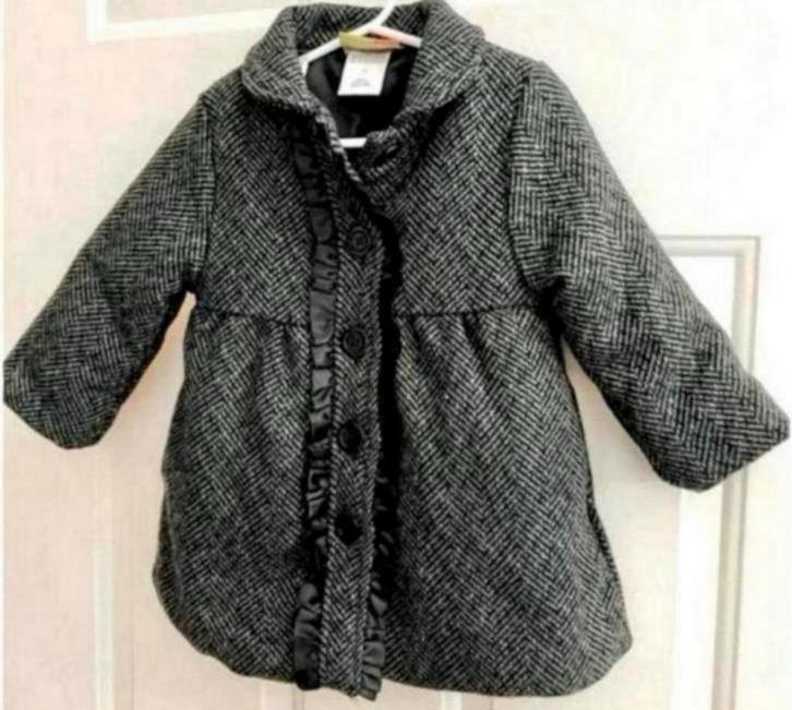 Designer kinderjas Penelope Mack 122-128 meisje meisjes jas, Kinderen en Baby's, Kinderkleding | Maat 128, Zo goed als nieuw, Meisje