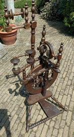 Modèle Skipper à rouet avec 3 moulinets+moulinet TRAVAILLANT, Enlèvement ou Envoi, Utilisé, Rouet