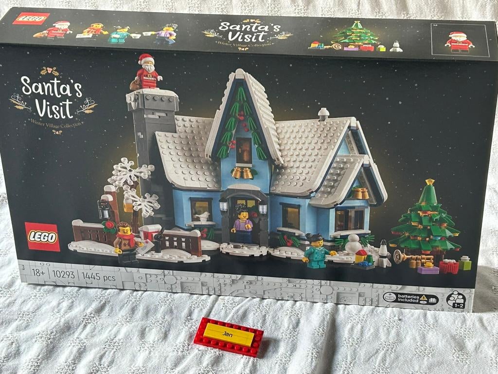 Lego 10293 santa's visit sealed, Lego, Nieuw, Ophalen of Verzenden, Complete set