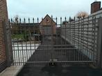 Smeedijzeren poort, Tuin en Terras, Ophalen, Met poort, Gebruikt, Sierhekwerk