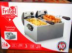 Friteuse Fritel 2x 3 liter, Electroménager, Friteuses, 2 à 3 litres, Enlèvement, Neuf, Friteuse duo