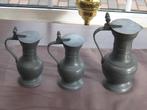 3 bocaux en étain, Antiquités & Art, Antiquités | Étain, Enlèvement ou Envoi