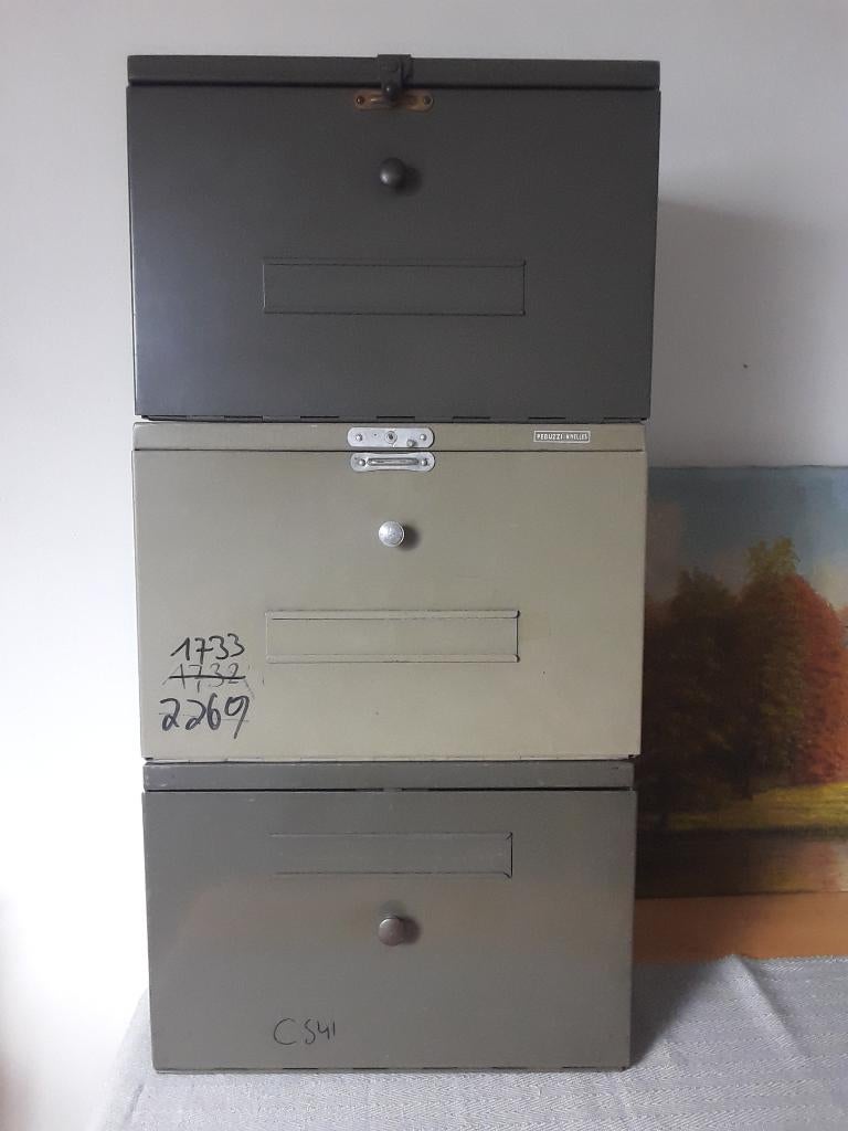 Boîtes métalliques années 60, Enlèvement, Neuf