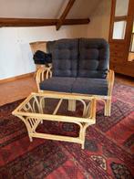 Canapé en rotin, Maison & Meubles, Trois personnes, Osier ou Rotin, Klassiek, Banc droit