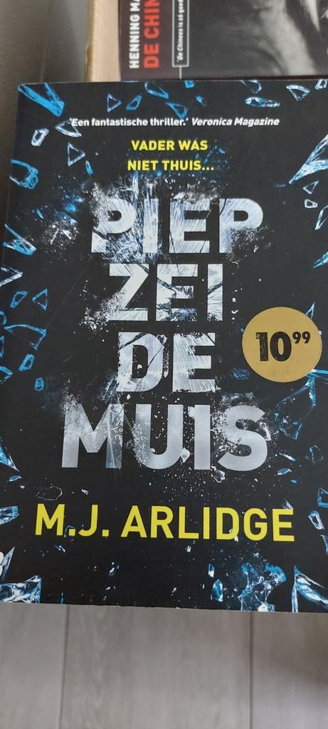 M.J. Arlidge - Piep zei de muis, Boeken, Thrillers, Ophalen